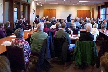 group at lecture